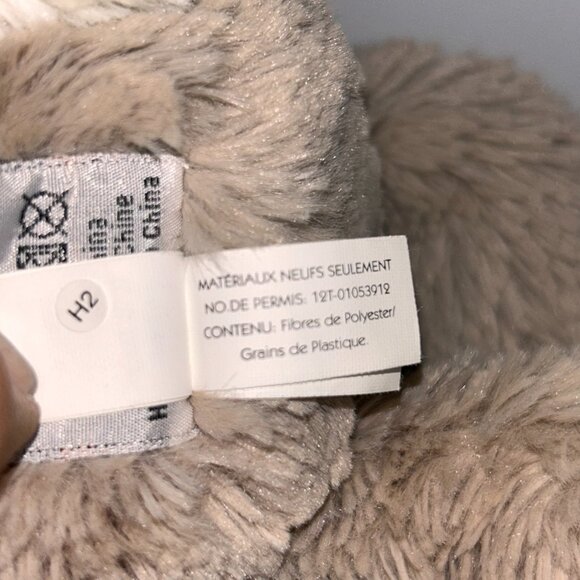 Jellycat Bashful Bunny Gray Fur Plush White Tail Fresh and Clean 11" Tall - Picture 11 of 13